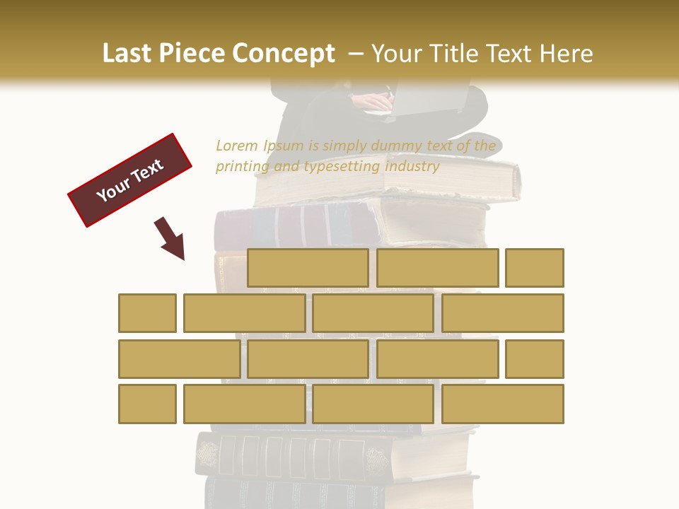 Young Boy University PowerPoint Template