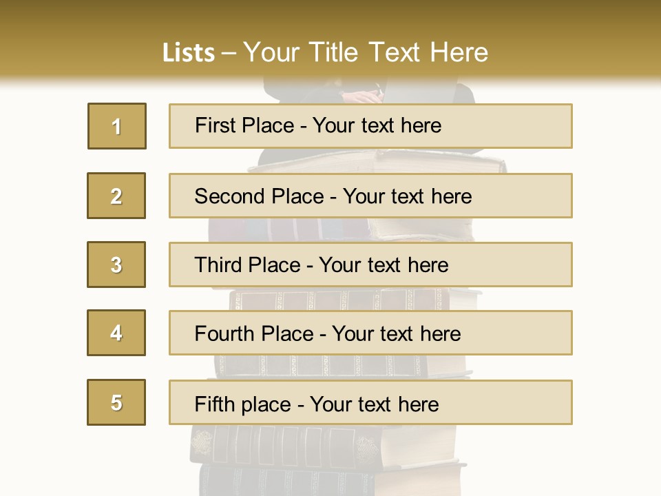 Young Boy University PowerPoint Template