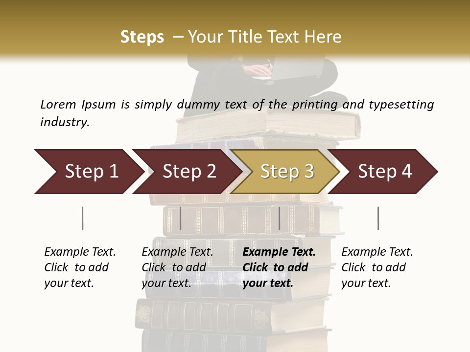 Young Boy University PowerPoint Template