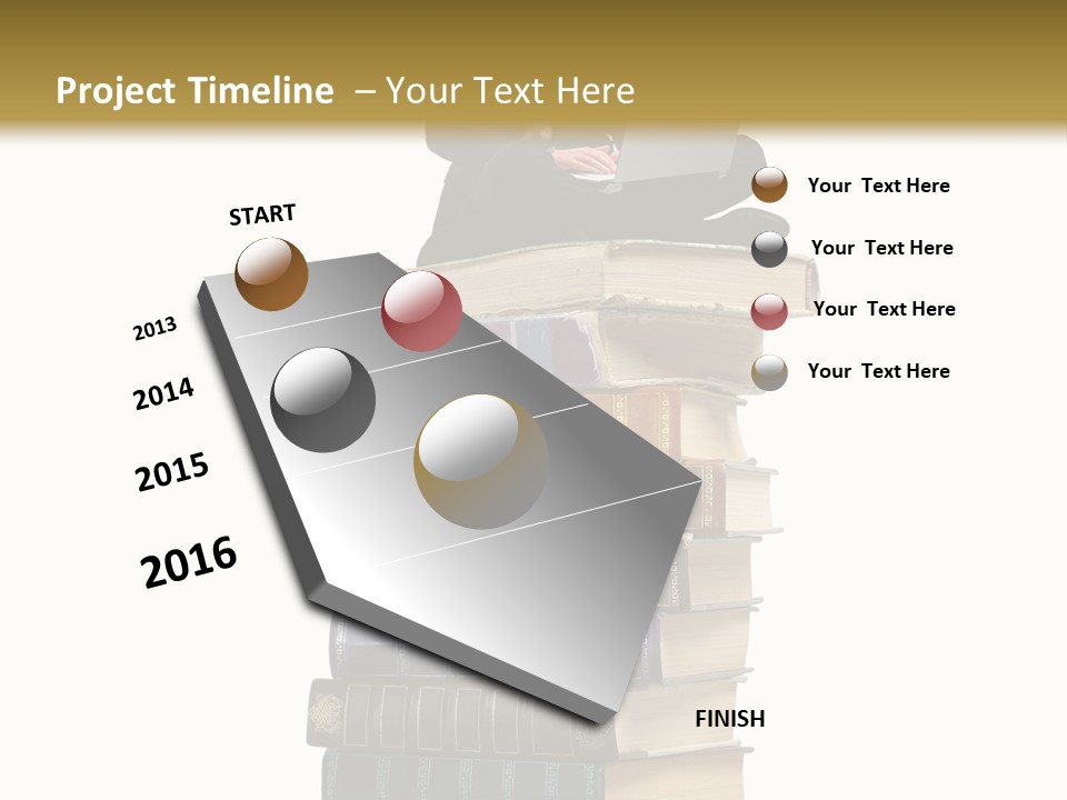 Young Boy University PowerPoint Template