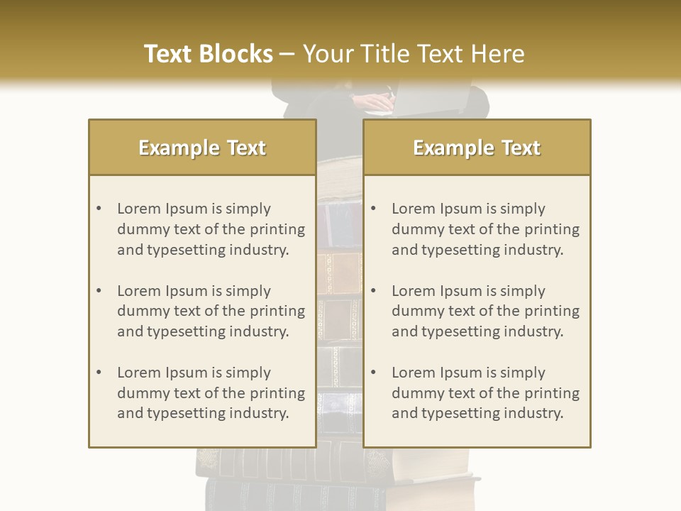 Young Boy University PowerPoint Template
