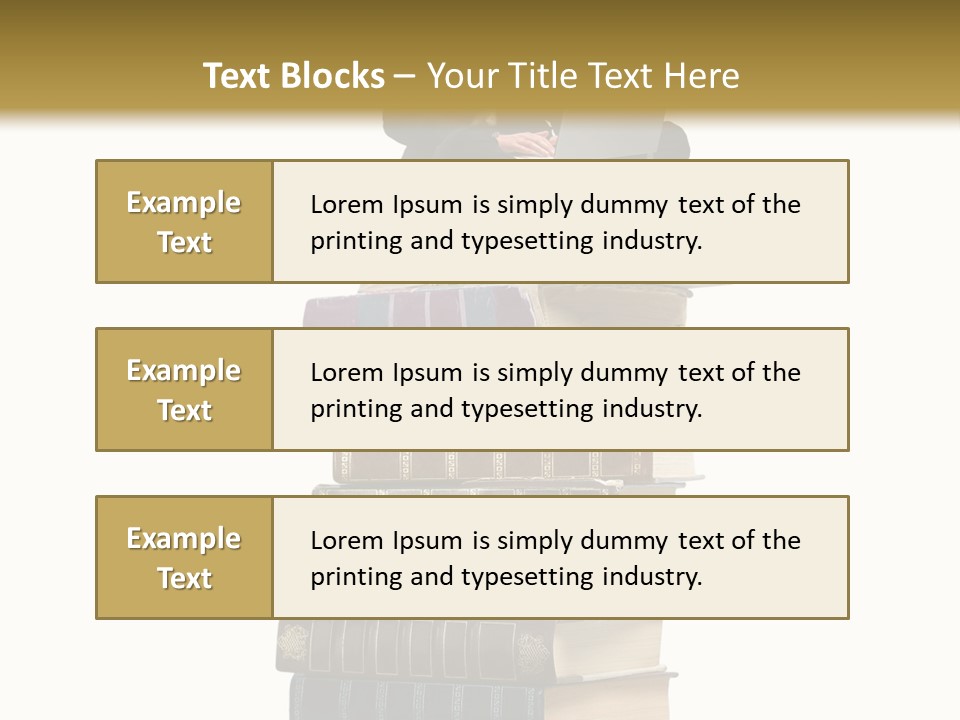 Young Boy University PowerPoint Template