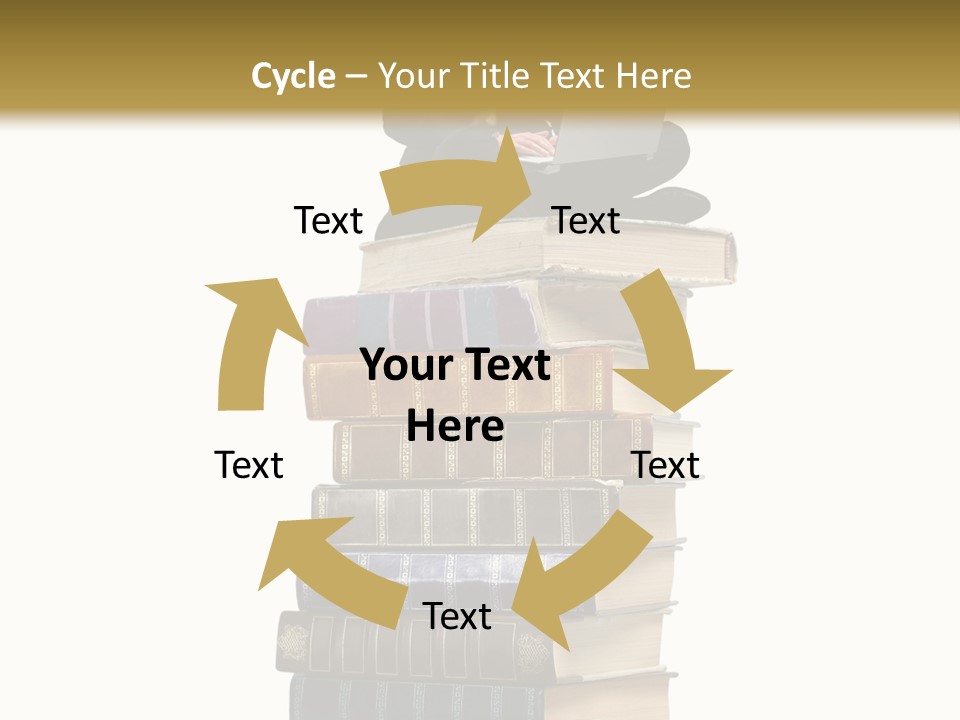 Young Boy University PowerPoint Template