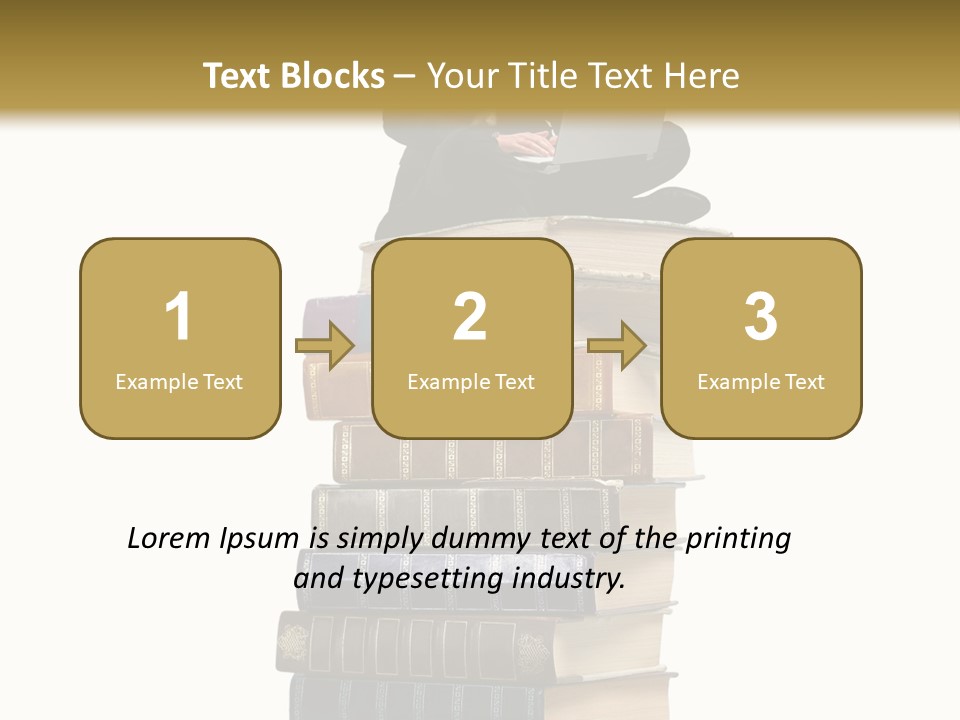 Young Boy University PowerPoint Template