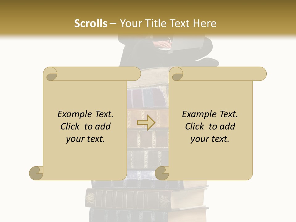 Young Boy University PowerPoint Template