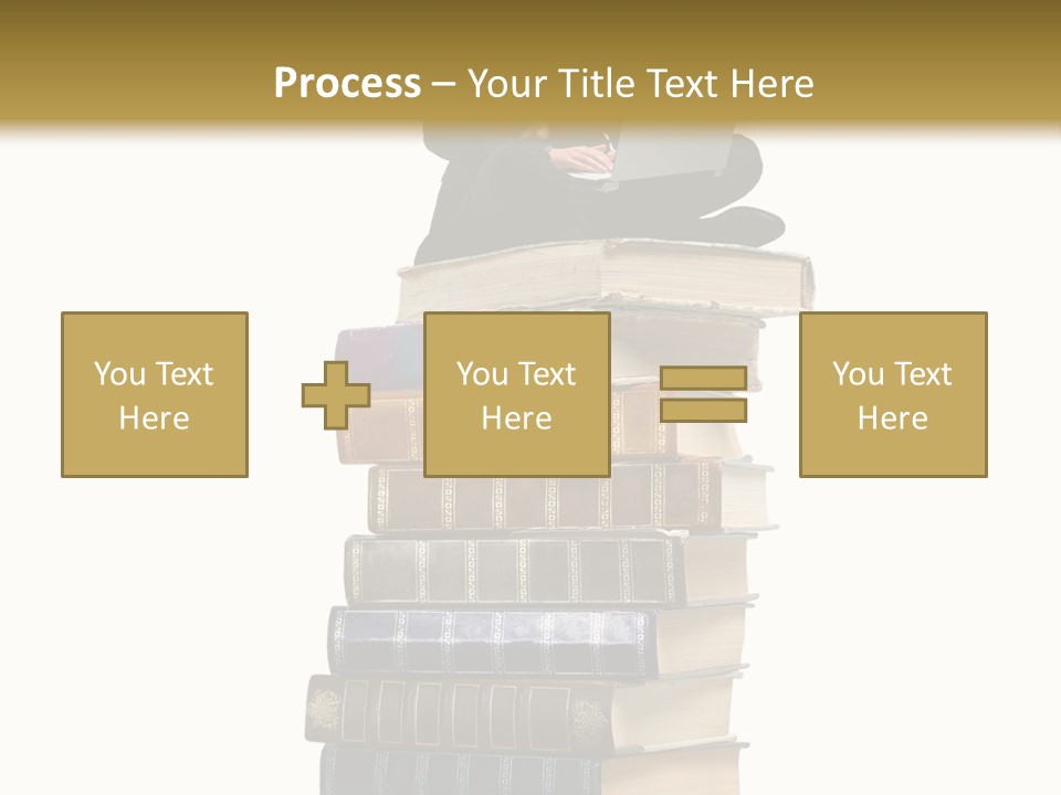 Young Boy University PowerPoint Template