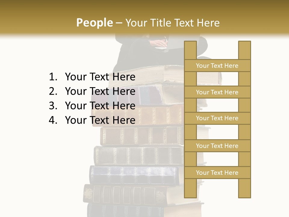 Young Boy University PowerPoint Template