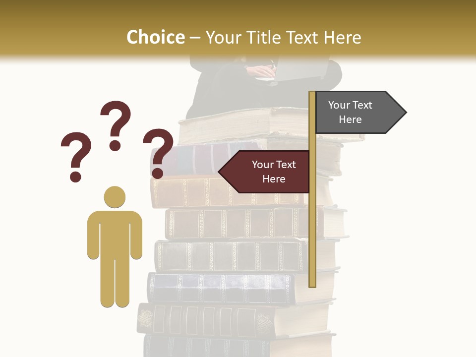 Young Boy University PowerPoint Template