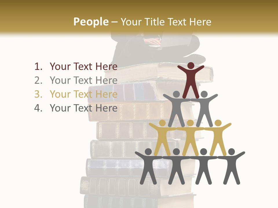 Young Boy University PowerPoint Template