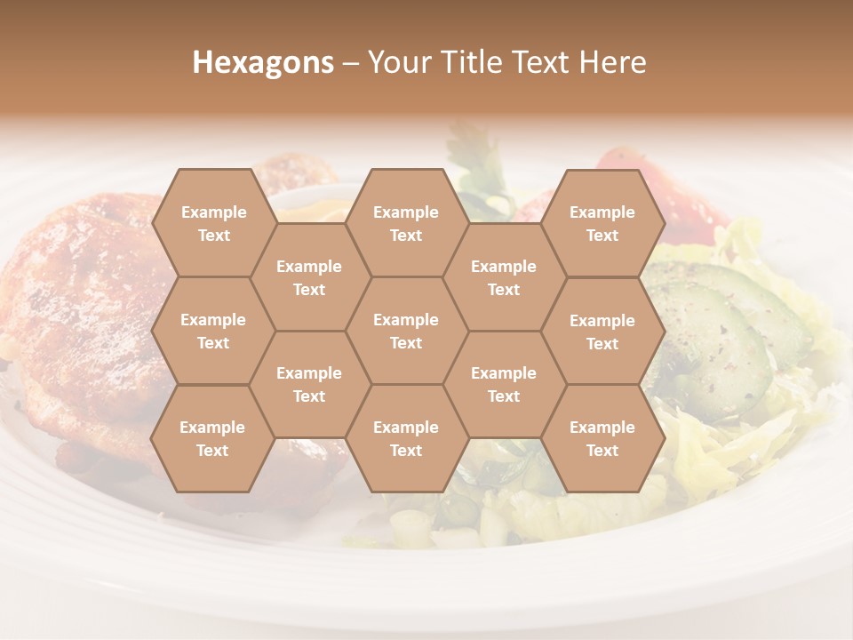 Drumstick Chicken Supper PowerPoint Template