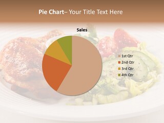 Drumstick Chicken Supper PowerPoint Template