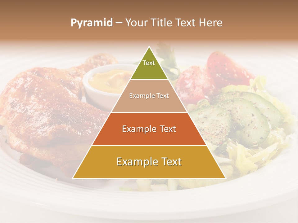Drumstick Chicken Supper PowerPoint Template