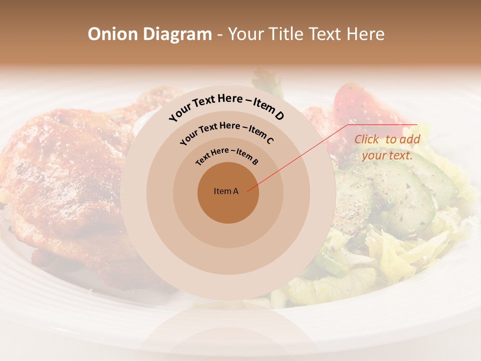 Drumstick Chicken Supper PowerPoint Template
