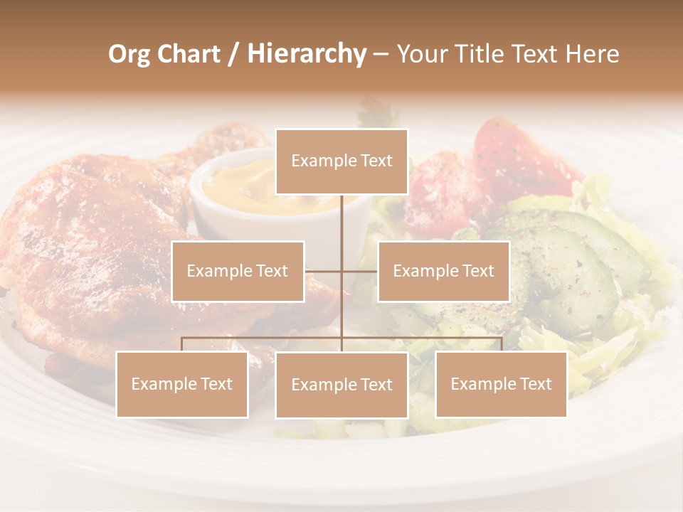 Drumstick Chicken Supper PowerPoint Template