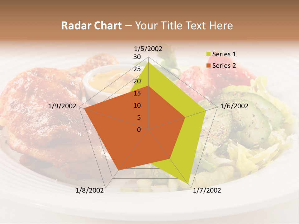 Drumstick Chicken Supper PowerPoint Template