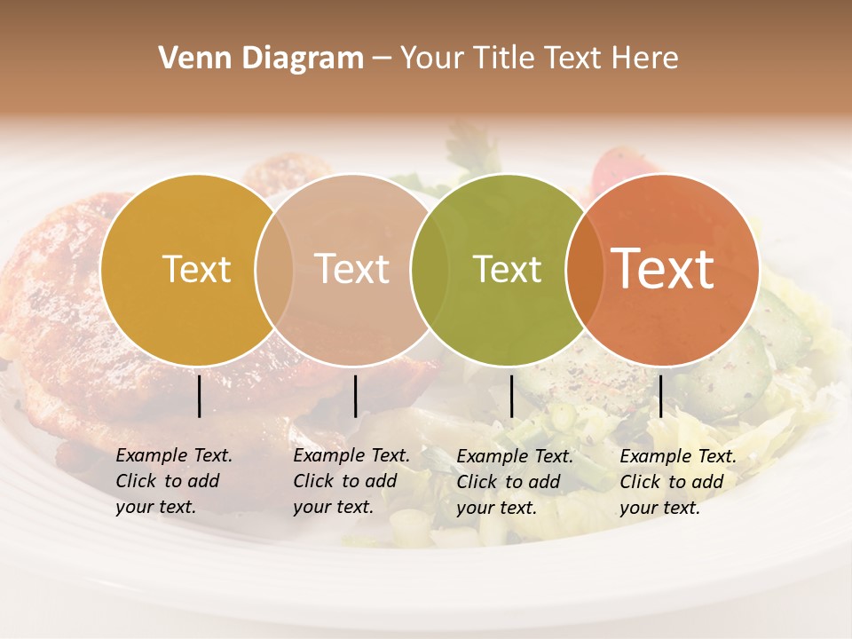 Drumstick Chicken Supper PowerPoint Template