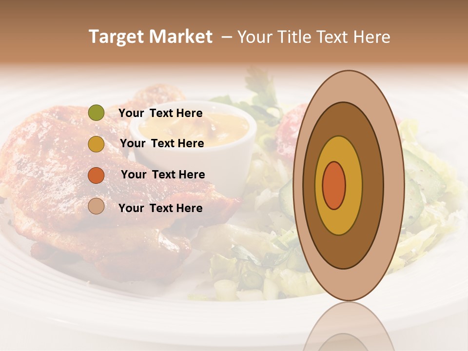 Drumstick Chicken Supper PowerPoint Template