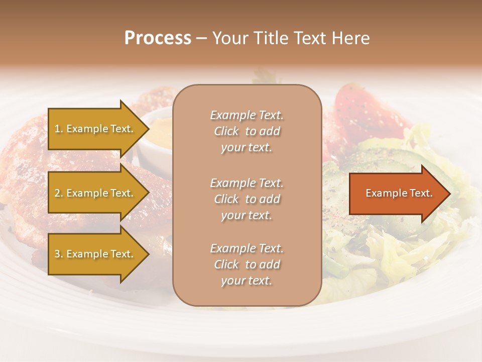 Drumstick Chicken Supper PowerPoint Template
