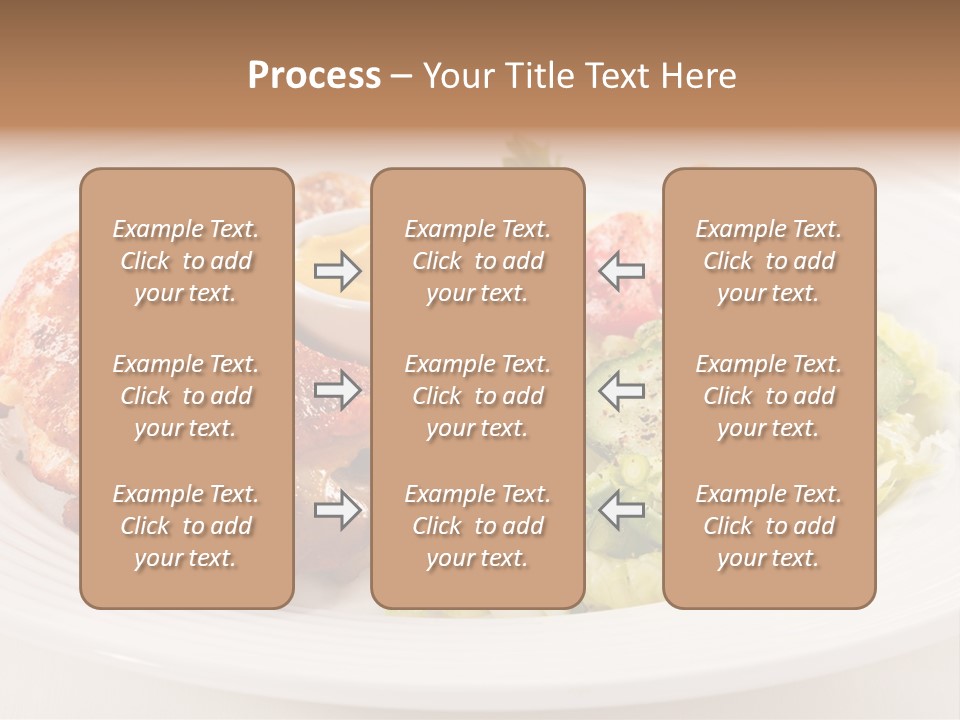 Drumstick Chicken Supper PowerPoint Template