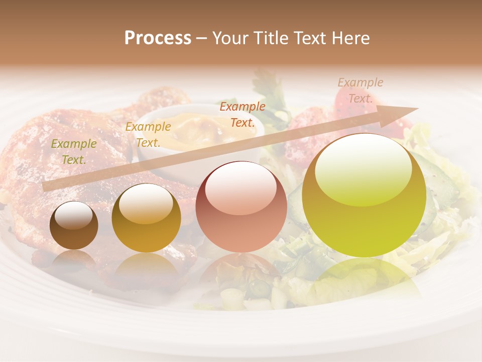 Drumstick Chicken Supper PowerPoint Template