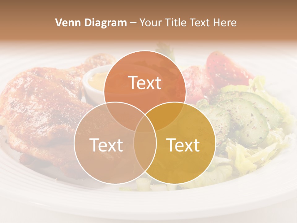 Drumstick Chicken Supper PowerPoint Template