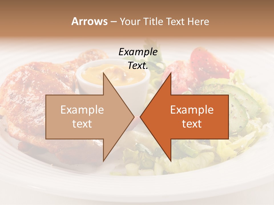 Drumstick Chicken Supper PowerPoint Template
