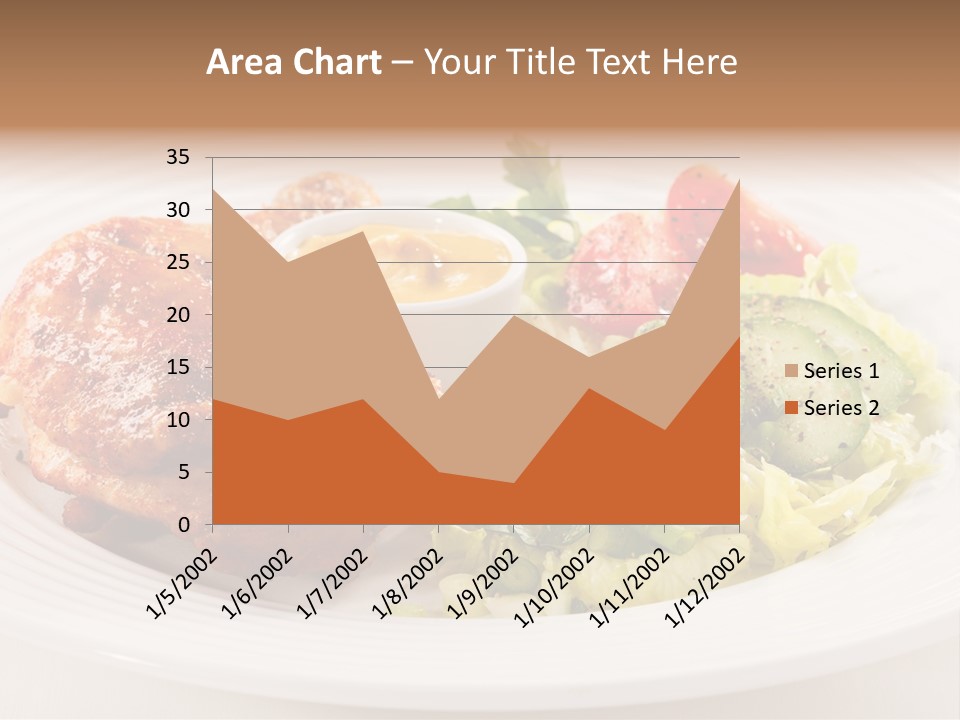 Drumstick Chicken Supper PowerPoint Template