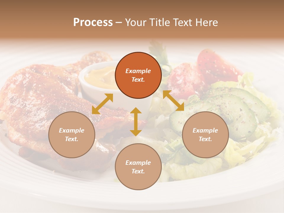 Drumstick Chicken Supper PowerPoint Template