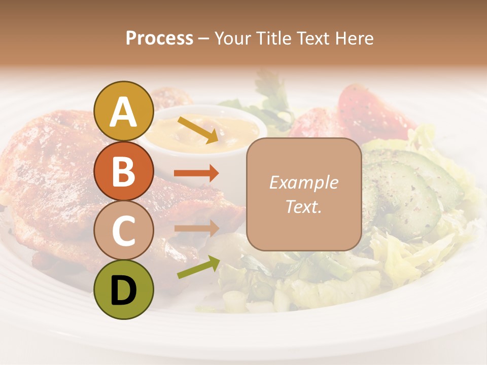 Drumstick Chicken Supper PowerPoint Template