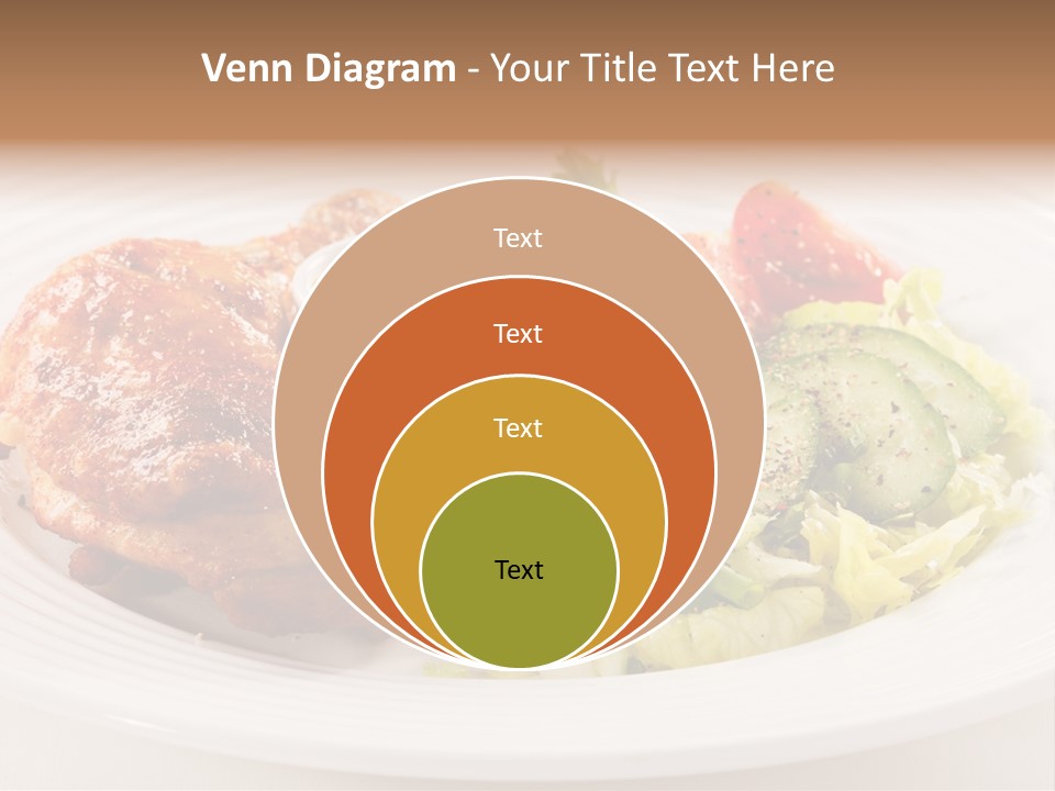 Drumstick Chicken Supper PowerPoint Template