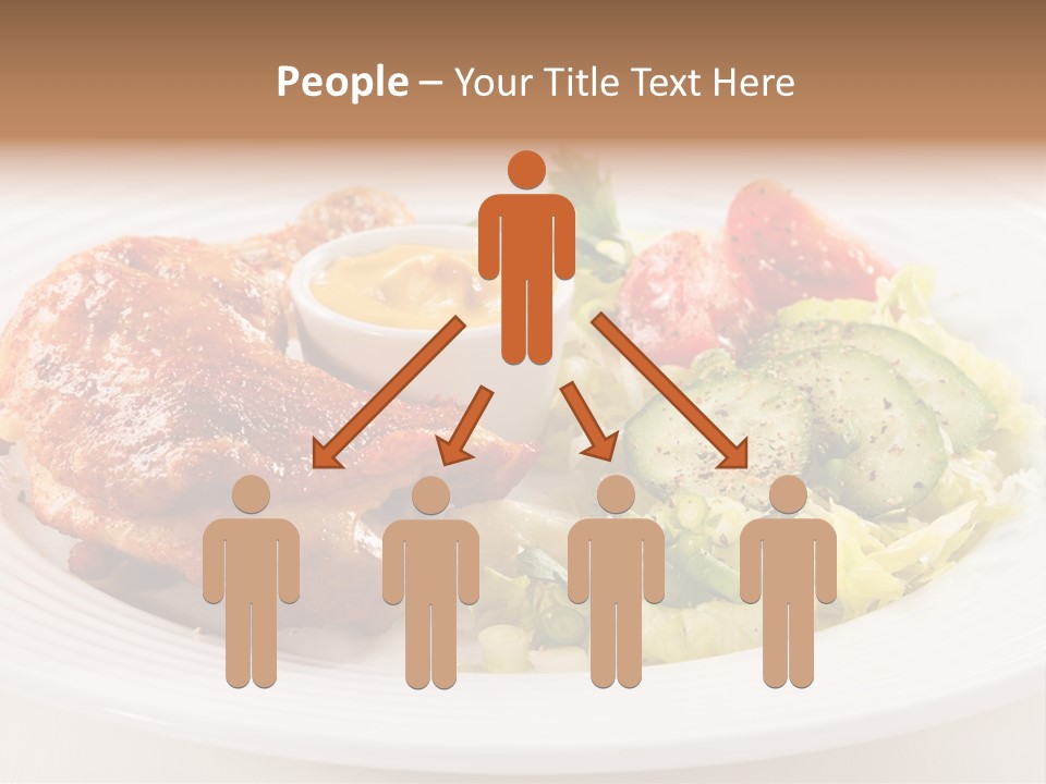 Drumstick Chicken Supper PowerPoint Template