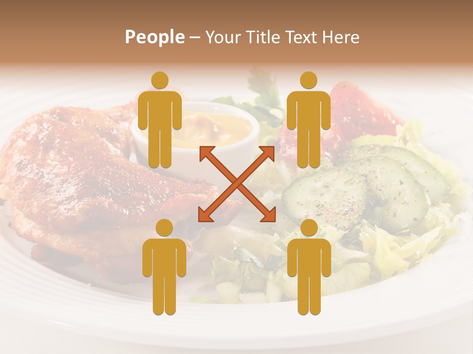 Drumstick Chicken Supper PowerPoint Template