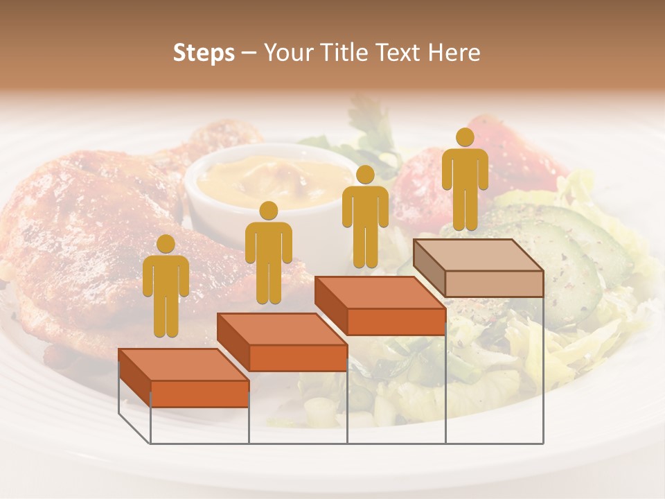Drumstick Chicken Supper PowerPoint Template
