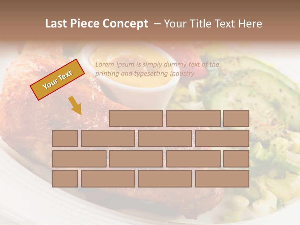 Roast Roasted Dining PowerPoint Template