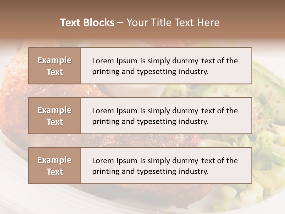 Roast Roasted Dining PowerPoint Template