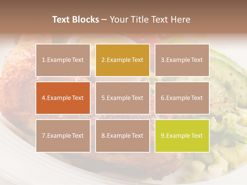 Roast Roasted Dining PowerPoint Template