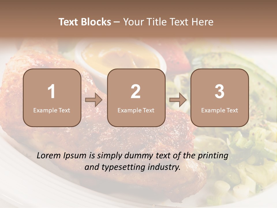 Roast Roasted Dining PowerPoint Template