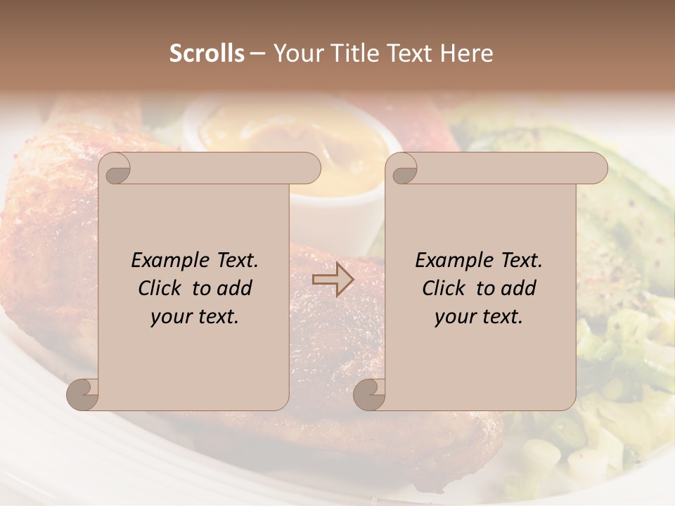 Roast Roasted Dining PowerPoint Template