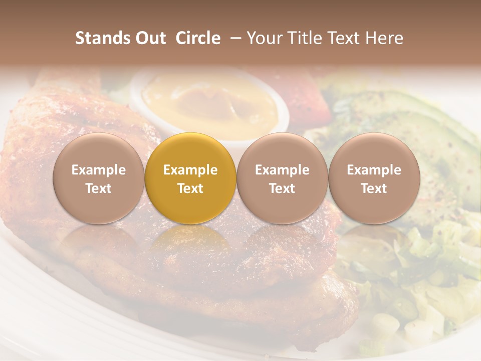 Roast Roasted Dining PowerPoint Template