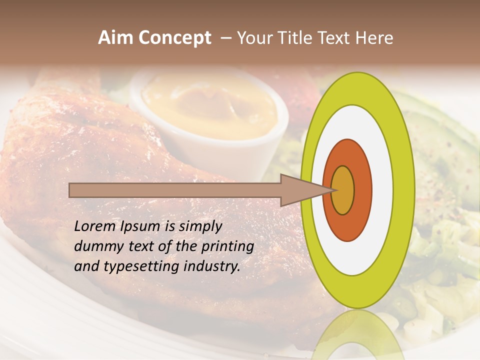 Roast Roasted Dining PowerPoint Template