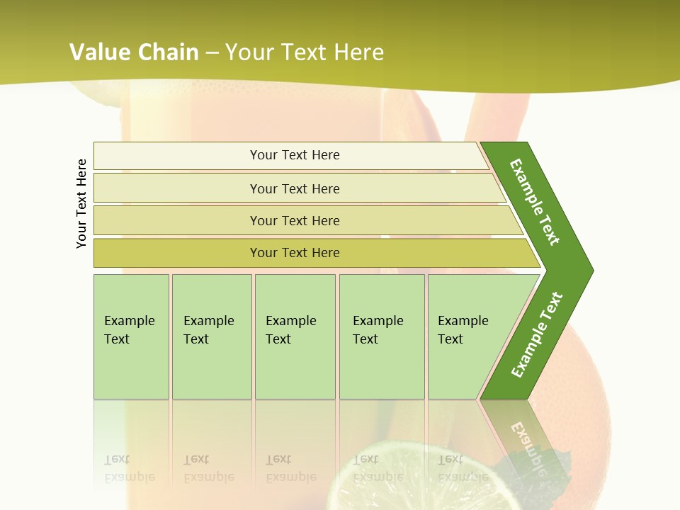 Carrot Crystal Drink PowerPoint Template