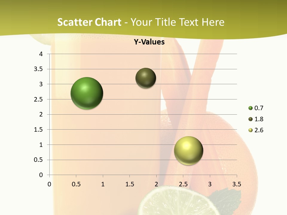 Carrot Crystal Drink PowerPoint Template