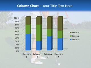 Smiling Hole Vacation PowerPoint Template