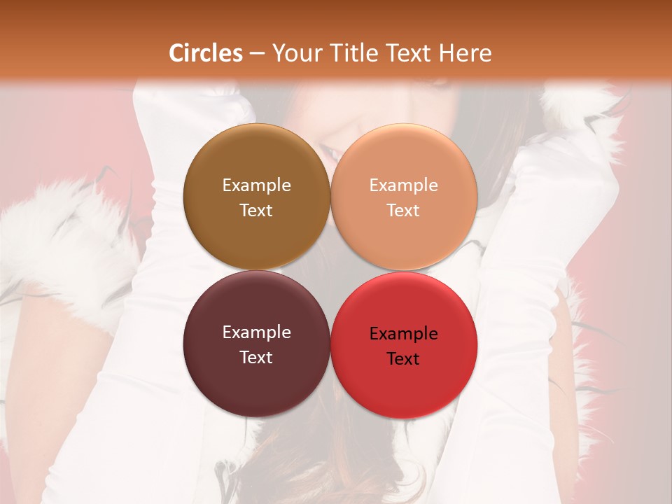 Gloves Young Joy PowerPoint Template