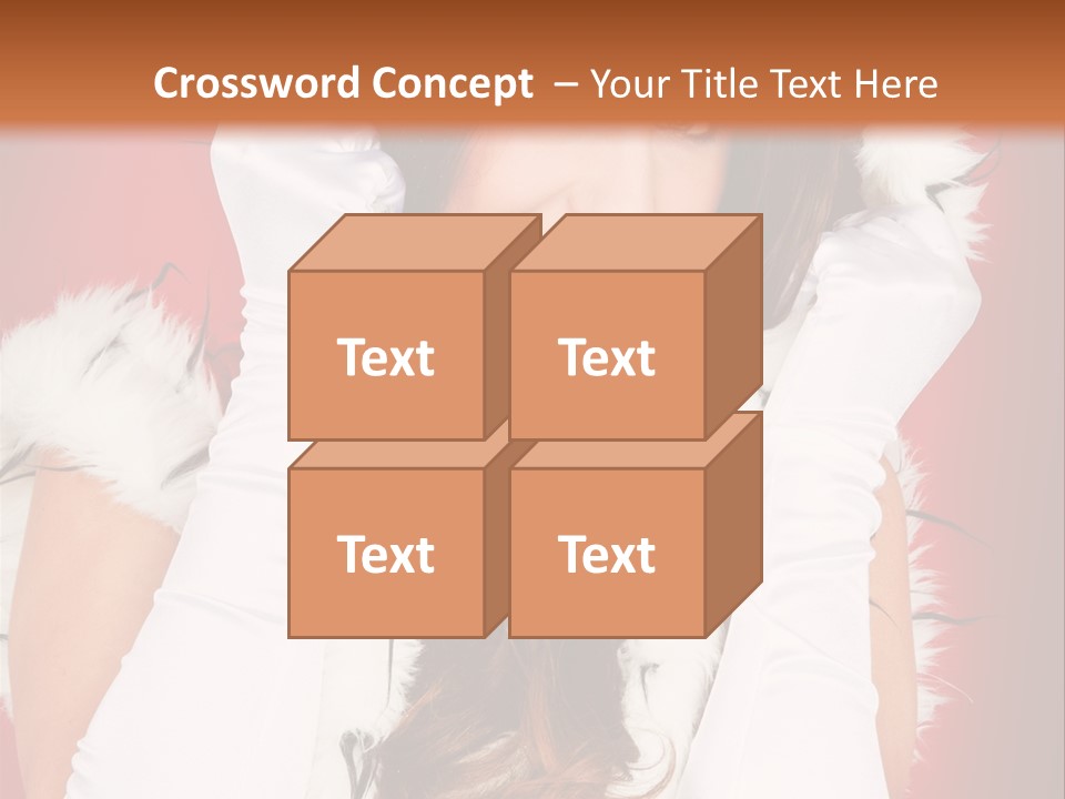 Gloves Young Joy PowerPoint Template