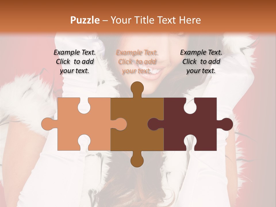 Gloves Young Joy PowerPoint Template