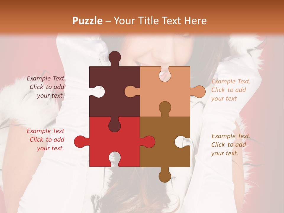 Gloves Young Joy PowerPoint Template