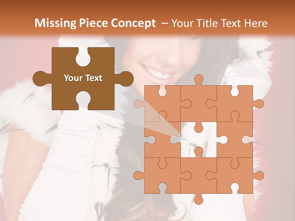 Gloves Young Joy PowerPoint Template