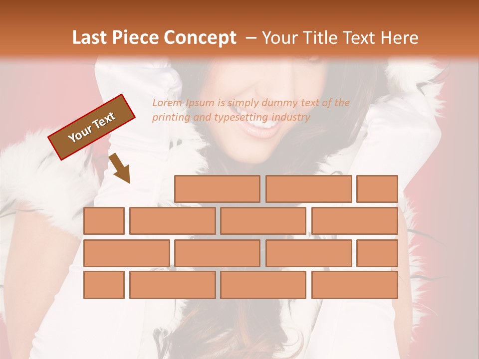 Gloves Young Joy PowerPoint Template