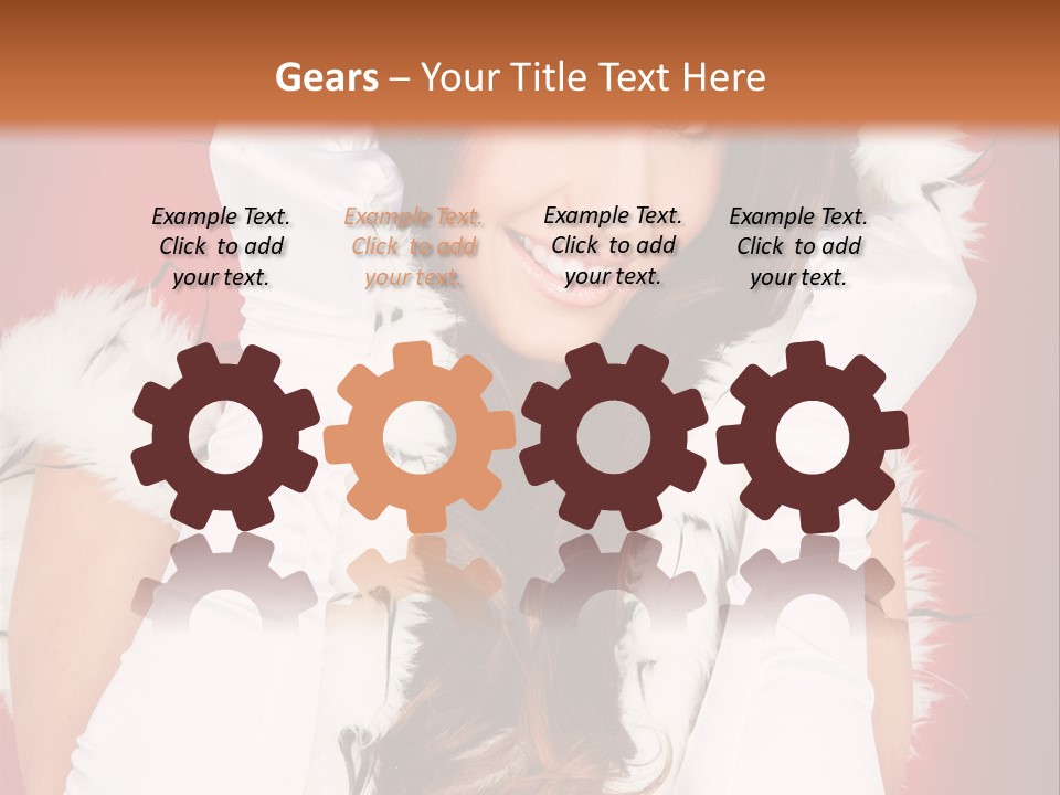 Gloves Young Joy PowerPoint Template